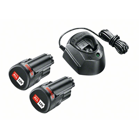 2 akumulátory 1.5 Ah a nabíječka GAL 1210 CV Bosch 1600A01L3E