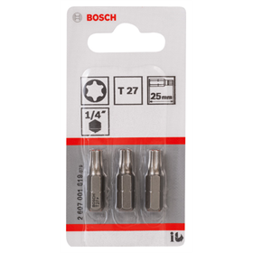 Šroubovací bit Extra Hart T27, 25 mm Bosch 2607001619