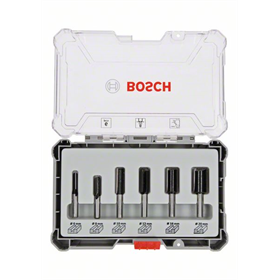 Sada 8mm stopkových fréz 6ks. Bosch 2607017466