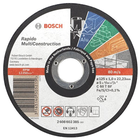 Přímý řezný kotouč Multi Construction Bosch 2608602383