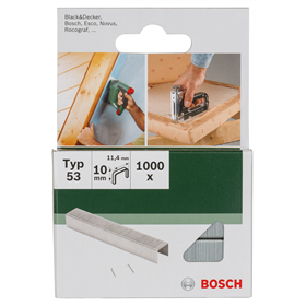 Sponky typ 53 10mm 1000ks. Bosch 2609255821