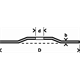 Řezný kotouč, zakřivený, na kov 230 mm Bosch 2609256313