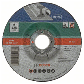 Korundový kotouč Metal 125mm, 5ks. Bosch 2609256333