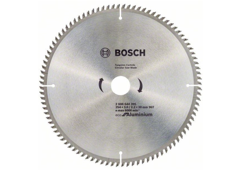 Převodová pila na hliník 190x30mm Z54  Bosch ECO Alu