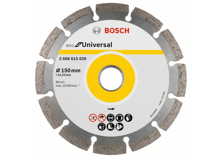 Diamantový kotouč 150 mm Bosch ECO for Universal