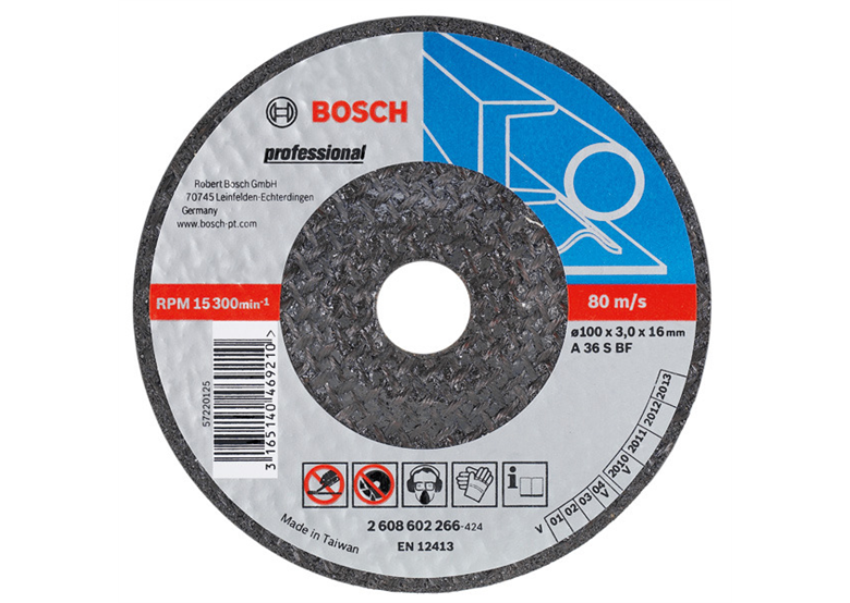 Zakřivený kovový kotouč A 30 T BF, 230x22,23x8mm Bosch Expert for Metal