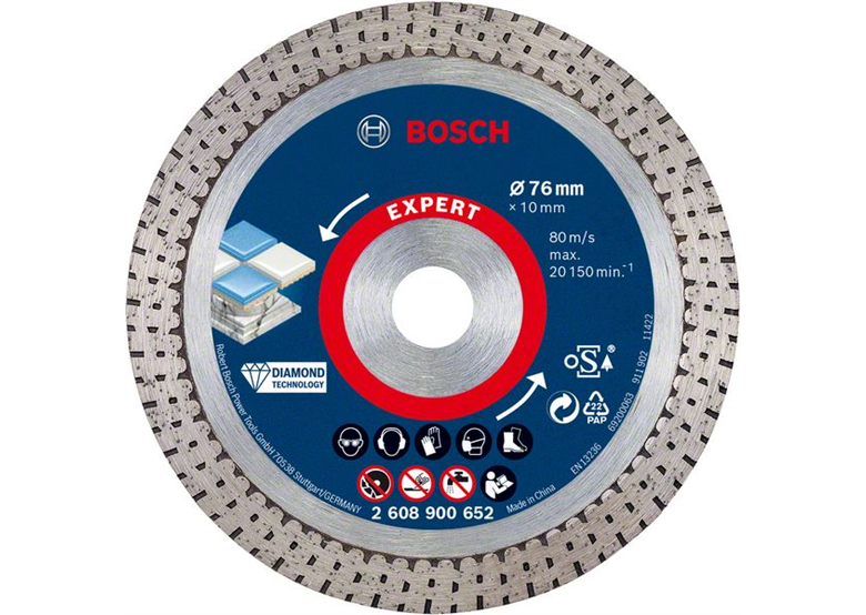 Diamantový řezný kotouč 76x1,5x10 mm Bosch EXPERT HardCeramic 76mm