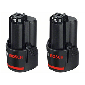 2 akumulátory Bosch GBA 12V 3,0Ah