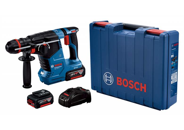 Rotační kladivo SDS-Plus Bosch GBH 187-LI One Chuck 2x5.0Ah