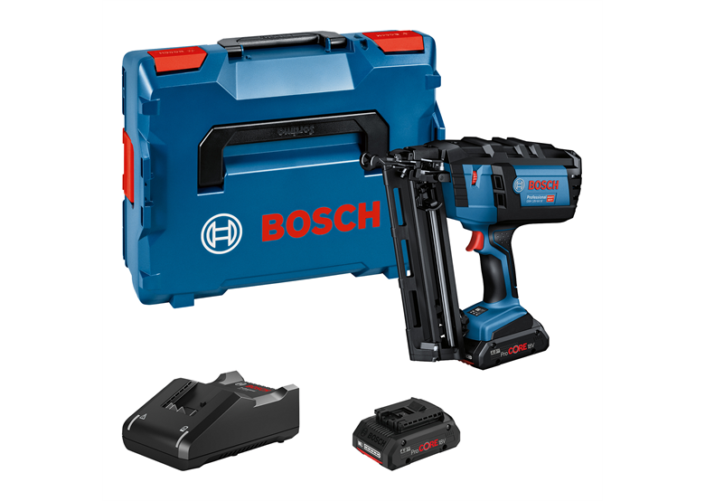 Aku hřebíkovačka Bosch GNH 18V-64 M 2x4.0Ah