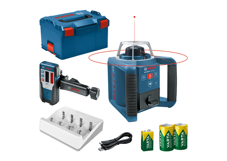 Rotační laser Bosch GRL 300 HV + LR1 L