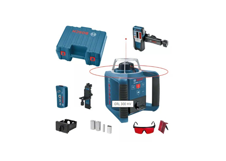 Rotační laser Bosch GRL 300 HV + LR45