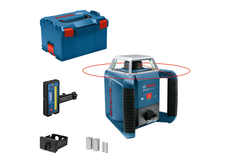 Rotační laser Bosch GRL 400 H + LR45