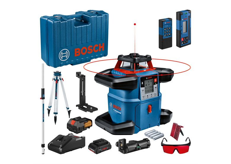 Rotační laser Bosch GRL 600 CHV + BT 170 HD + GR 240