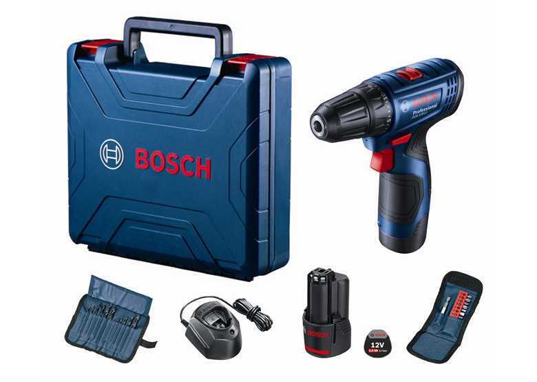 Vrtačka/šroubovák s příslušenstvím Bosch GSR 120-LI