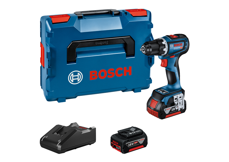 Aku vrtačka/šroubovák Bosch GSR 18V-90 C 2x5.0Ah