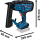 Sponkovačla Bosch GTH 18V-38 M L-BOXX 238