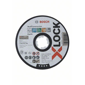 Kotouč X-Lock z oxidu hlinitého 125x22,23x1mm Bosch Multi Material