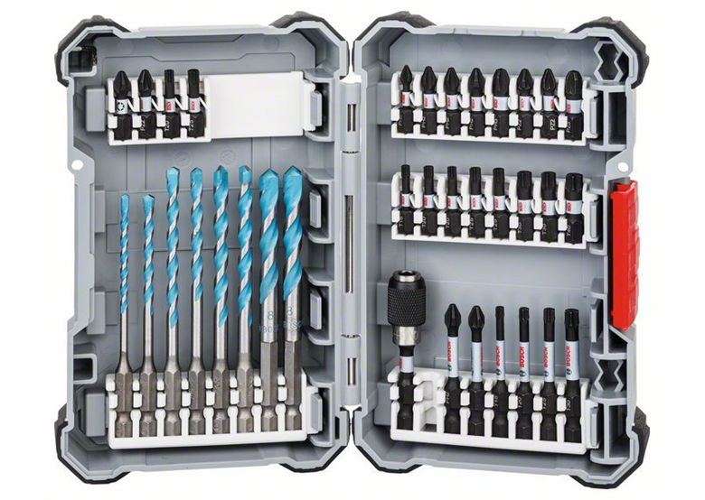 Sada vrtáků a bitů 35ks. Bosch MultiConstruction/Impact Control