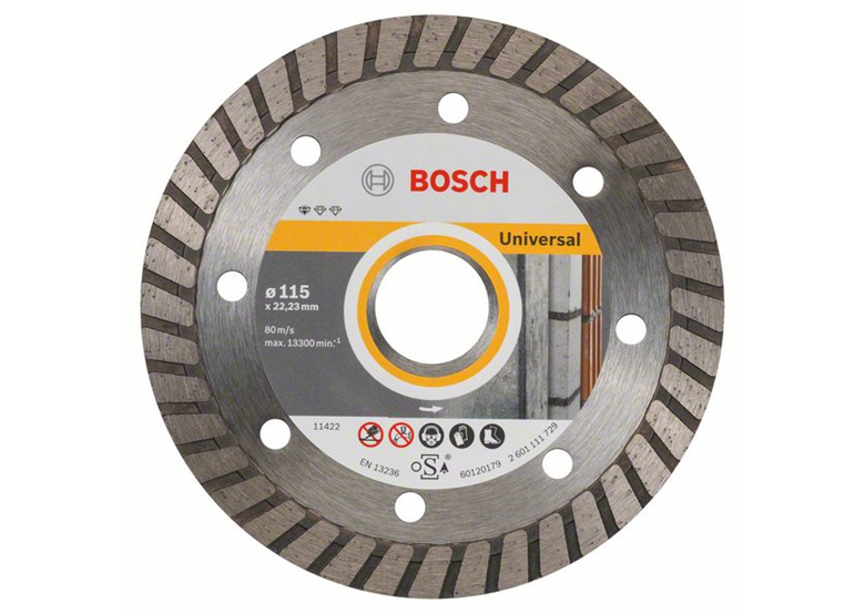 Diamantový řezný kotouč 115 mm Bosch Standard for Universal Turbo