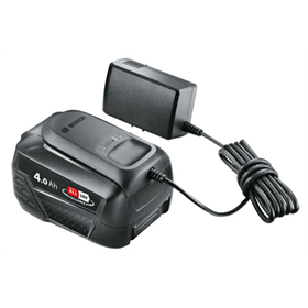 18V startovací sada: 2x5,0Ah RB18L50 + 1xRC18150 Bosch Starter Set 18V (4.0Ah+AL18V-20)