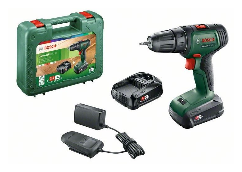 Aku vrtačka/šroubovák Bosch UniversalDrill 18V 2x1.5Ah