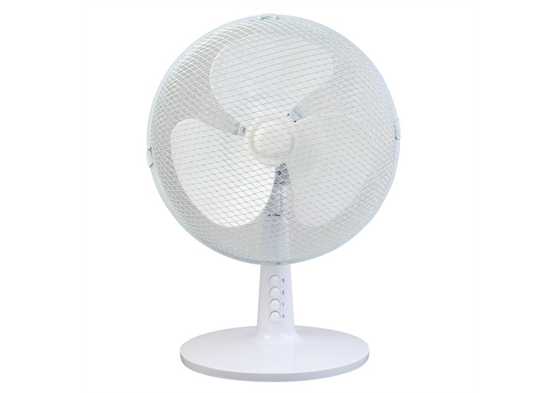 Stolní ventilátor 12", bílý Descon DA-1203