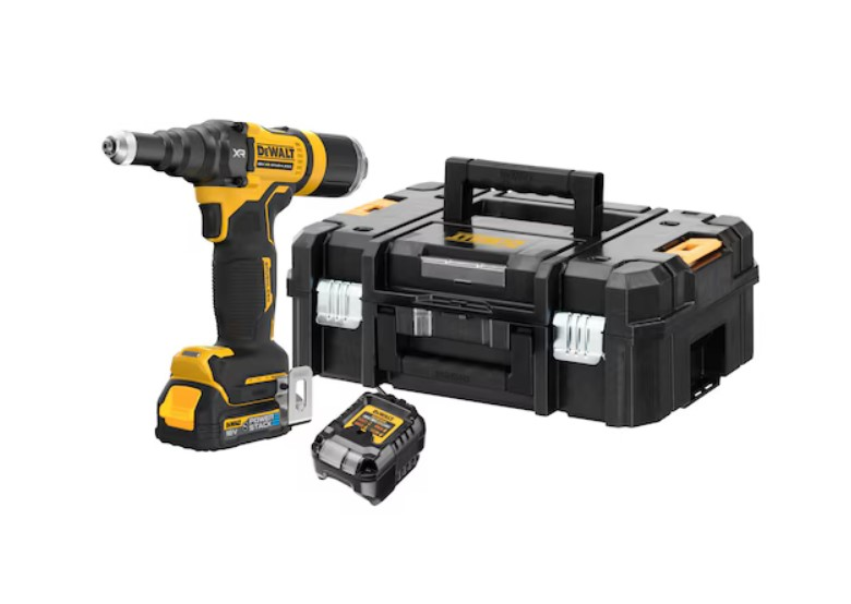 Akumulátorová nýtovací pistole DeWalt DCF403E1GT 1x1,7Ah POWERSTACK G-Class T-STAK II