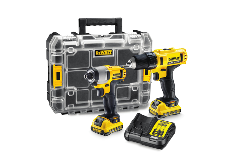 Sada nářadí 10,8V DeWalt DCK211D2T