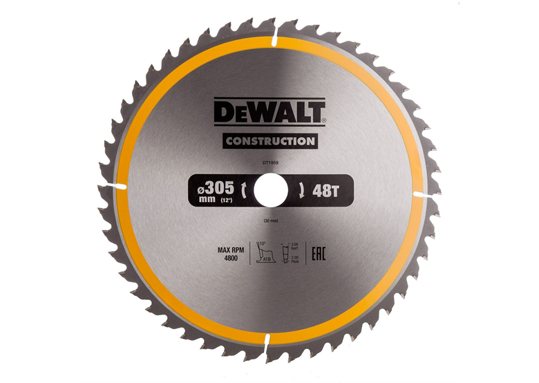 Pila 305x30 mm, 48 zubů DeWalt DT1959-QZ