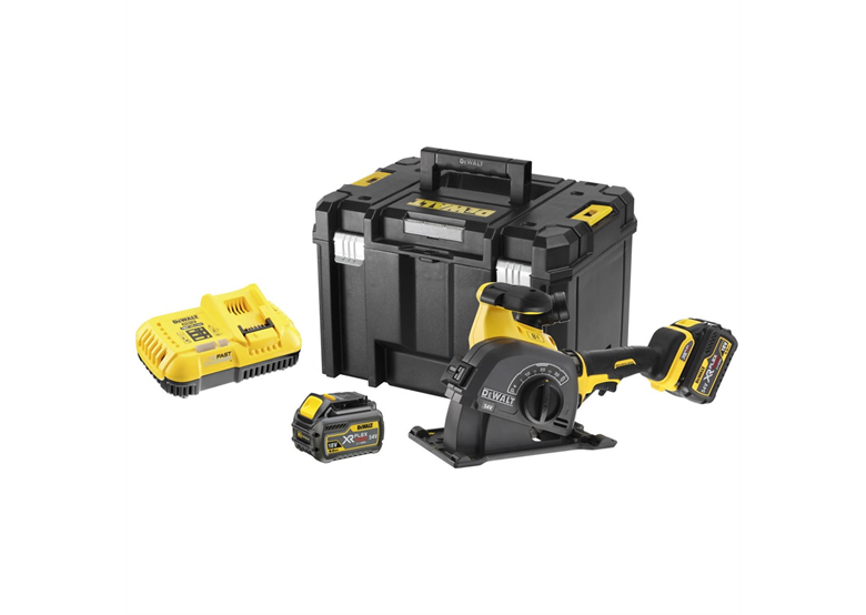 Drážkovací fréza DeWalt FLEXVOLT DCG200T2 2x6,0Ah TSTAK VI