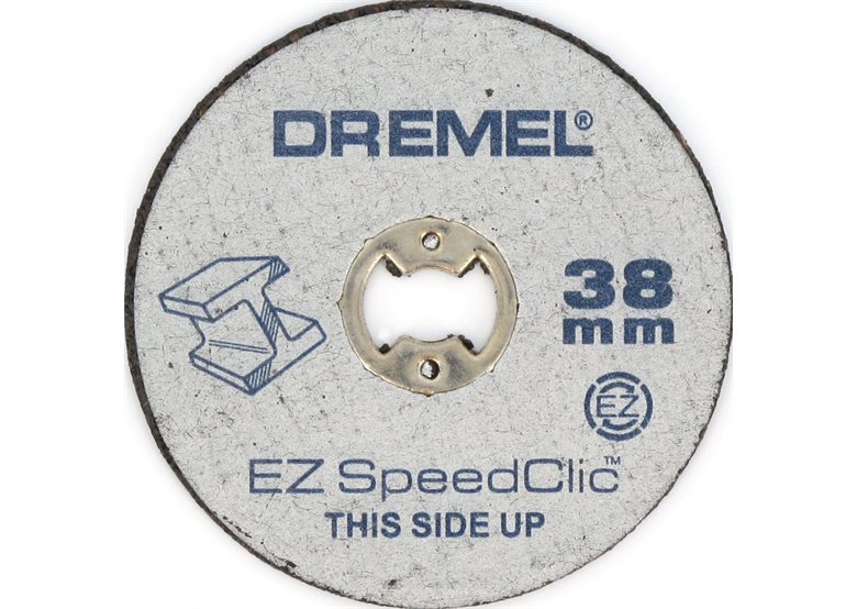 Sada řezných kotoučů 38mm, 1,25mm EZ SpeedClic 12 ks. Dremel 2615S456JD