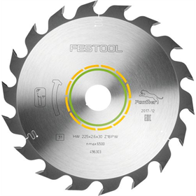 Pilový kotouč Panther 225x2,6x30mm Festool PW18