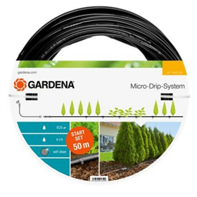 Nadzemní kapací hadice (50m) Sada L Gardena Micro-Drip-System