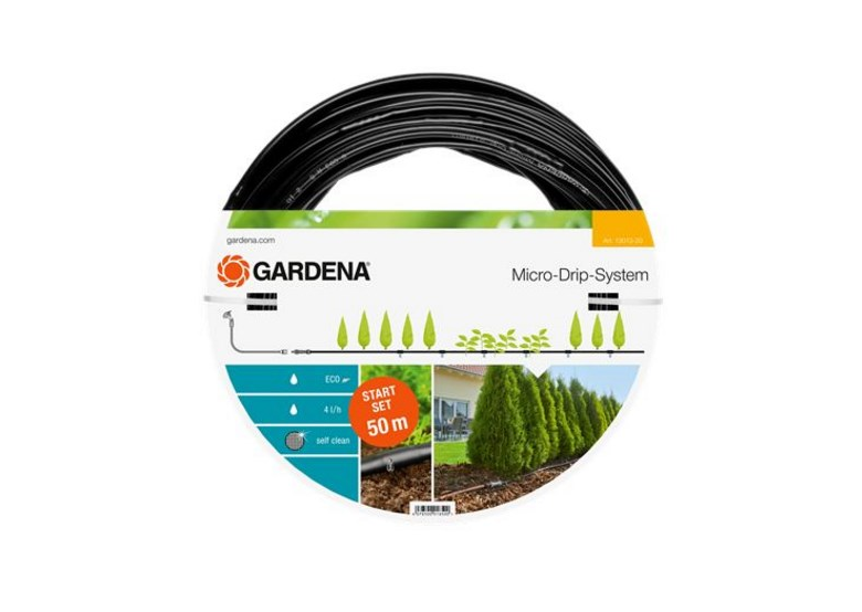 Nadzemní kapací hadice (50m) Sada L Gardena Micro-Drip-System