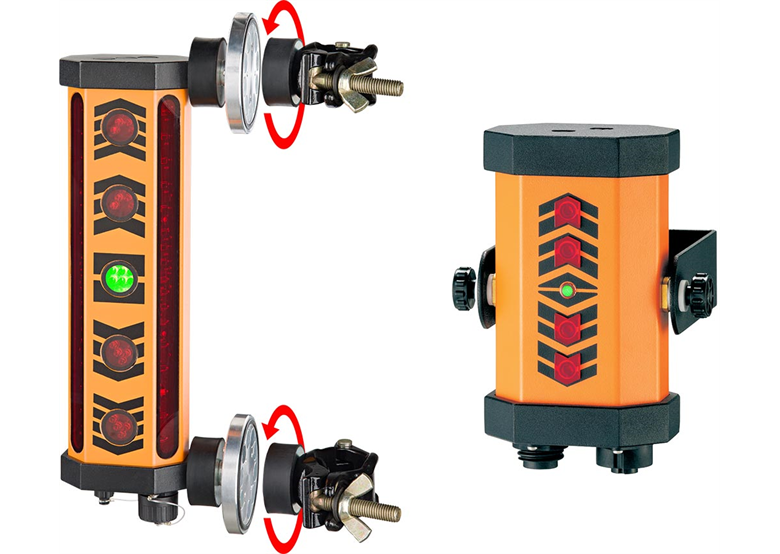 Laserový detektor s opakovačem pro stavební stroje Geo-Fennel FMR 700