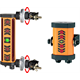 Laserový detektor s opakovačem pro stavební stroje Geo-Fennel FMR 700