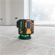 Zelený rovinný křížový laser 3x360° Geo-Fennel Geo6-XR GREEN SP Li-Ion