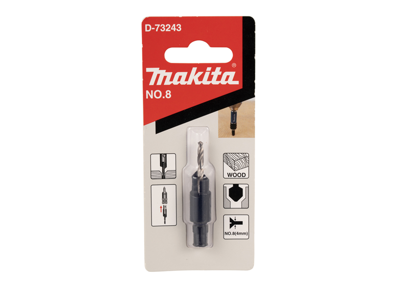 Záhlubník s vrtákem Makita D-73243