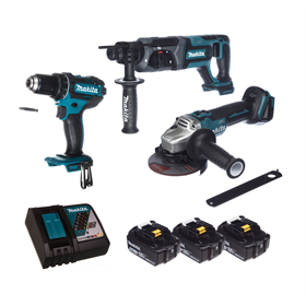 Sada 18V elektrického nářadí Makita DLX3078TX1