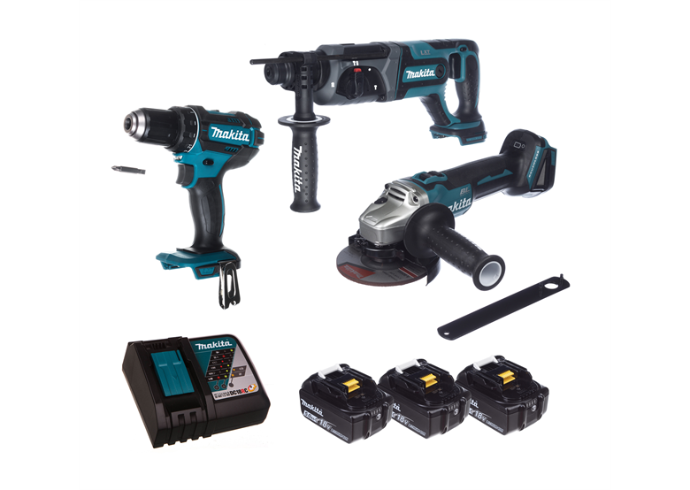 Sada 18V elektrického nářadí Makita DLX3078TX1