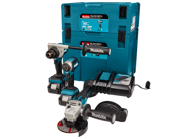 Sada 18V elektrického nářadí Combo Makita DLX3155TJ