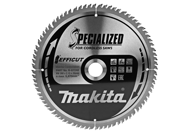 Kotoučová pila Makita SPECIALIZED EFFICUT