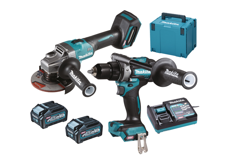 Sada Combo XGT 40V Max Makita XGT DK0124G201 2x4,0Ah MAKPAC 4