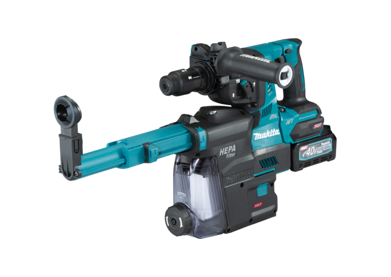 Rotační kladivo SDS-Plus Makita XGT HR002GM204 2x4,0Ah MAKPAC 4