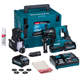 Rotační kladivo SDS-Plus Makita XGT HR004GM202 2x4,0Ah MAKPAC 4