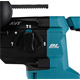 Vrtací kladivo Makita XGT HR010GD201 2x2,5Ah MAKPAC 4