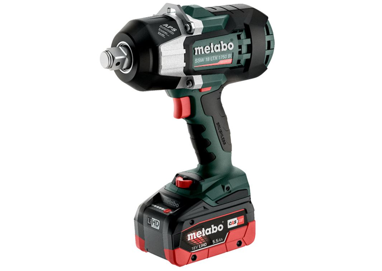 Aku rázový utahovák Metabo SSW 18 LTX 1750 BL 2x5.5Ah