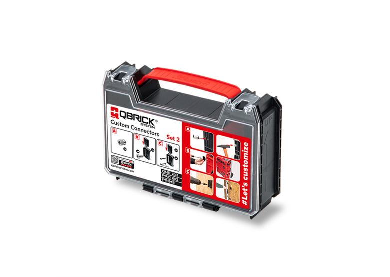 Rychlospojky s moly Qbrick System Custom Connectors Set 2