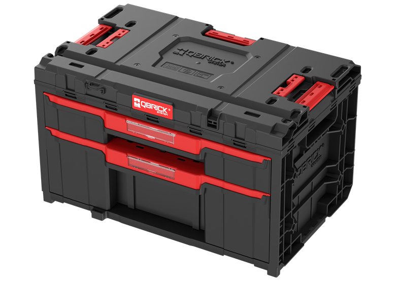 Box se šuplíky Qbrick System ONE 2.0 DRAWER 2 Plus TOOLBOX